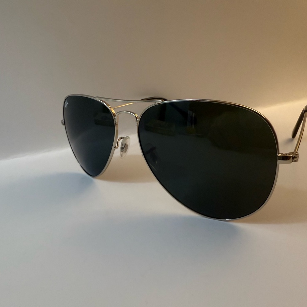 Ray-Ban Aviator Sunglasses RB3026 62mm. 003/62 Silver Frame Unisex - Picture 6 of 17